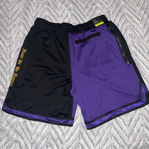 NEW Nike x Atmos x Lebron James Dri-Fit Hunt or be Hunted Shorts CJ5921-010 ss19 - Picture 4 of 9